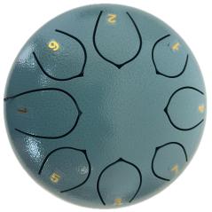 EXTREME STEEL TONGUE 8 TONI TAMBURO ARMONICO 15,5CM TANK DRUM 6″ TURCHESE