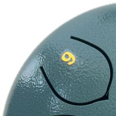 EXTREME STEEL TONGUE 8 TONI TAMBURO ARMONICO 15,5CM TANK DRUM 6″ TURCHESE