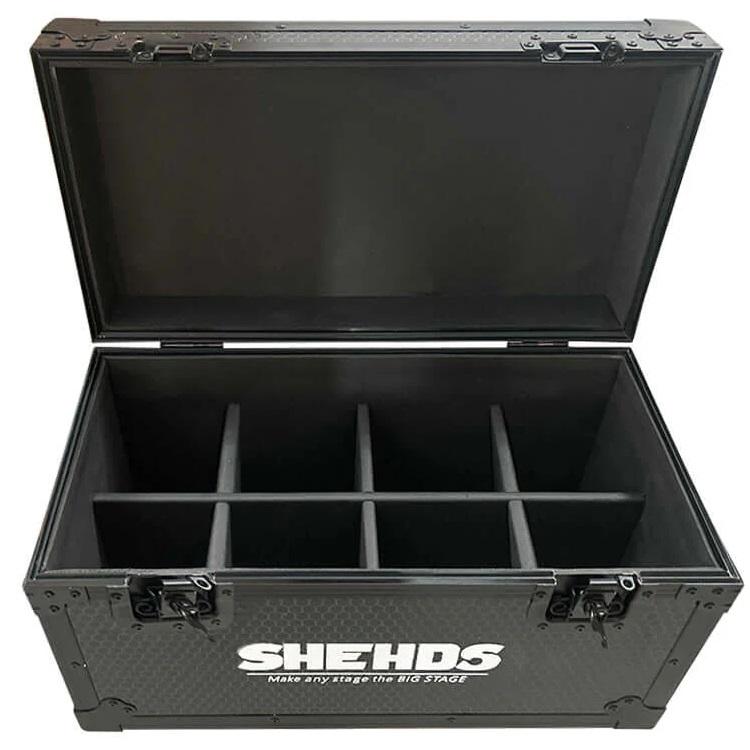 SHEHDS FLIGHT CASE DI RICARICA PER 8 PAR LED 18 x 18 WATT RGBWA-UV