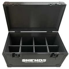 SHEHDS FLIGHT CASE DI RICARICA PER 8 PAR LED 18 x 18 WATT RGBWA-UV