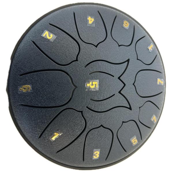 EXTREME STEEL TONGUE 11 TONI TAMBURO ARMONICO 16,5 CM TANK DRUM 6,5″ COLORE BLU