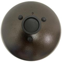 EXTREME STEEL TONGUE 13 TONI TAMBURO ARMONICO 27CM TANK DRUM 10″ BRONZO MARTELLATO