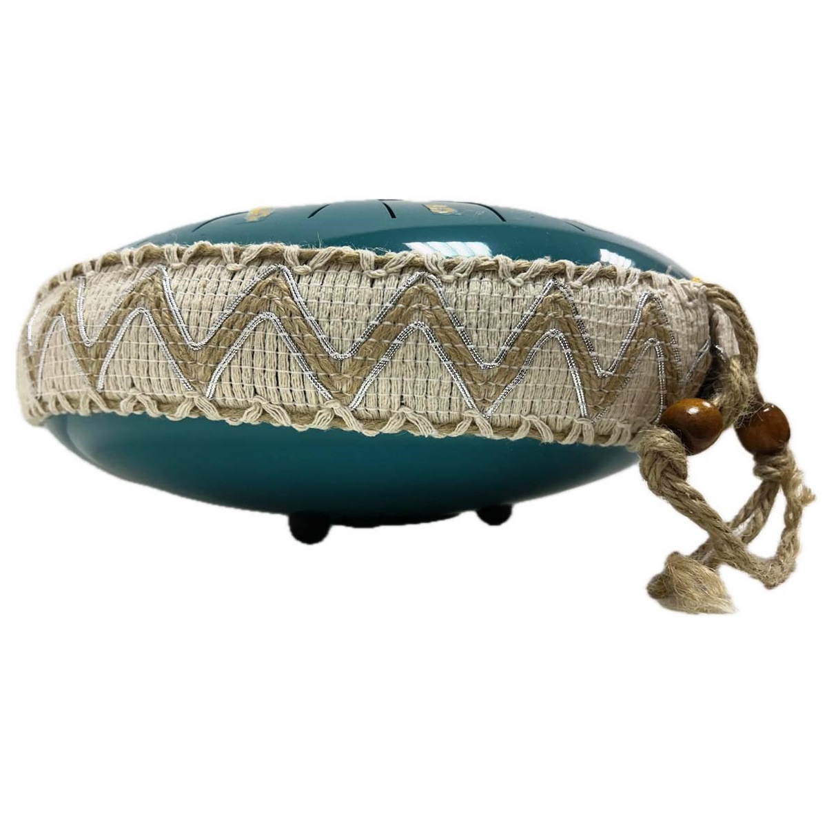 EXTREME STEEL TONGUE 15 TONI TAMBURO ARMONICO 32,5CM TANK DRUM 13″ COLORE TURCHESE