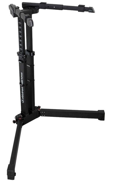 ALCTRON KS600 B SUPPORTO A COLONNA PER TASTIERA MIXER APPARECCHIATURE DJ NERO BLACK