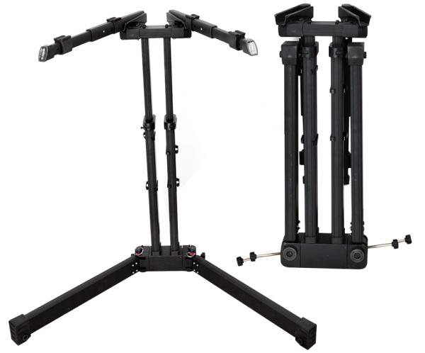 ALCTRON KS600 B SUPPORTO A COLONNA PER TASTIERA MIXER APPARECCHIATURE DJ NERO BLACK