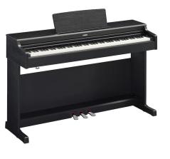 YAMAHA YDP-165 ARIUS BLACK PIANOFORTE DIGITALE 88 TASTI PESATI COLORE NERO
