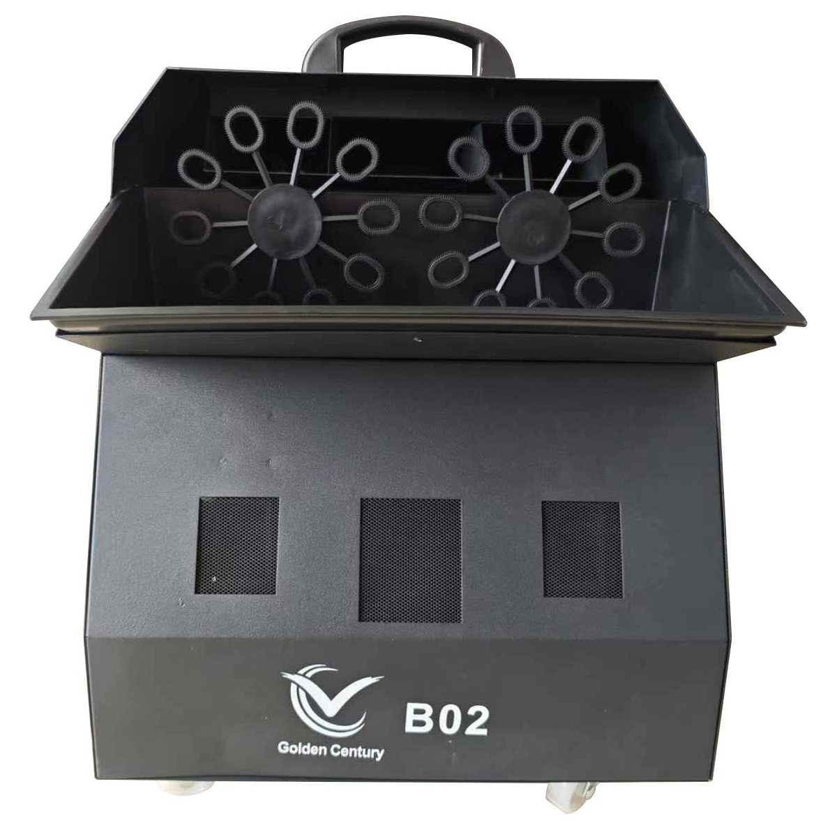 GOLDEN CENTURY B02 MACCHINA DELLE BOLLE DOPPIA 300W CONTROLLO MANUALE E TELECOMANDO