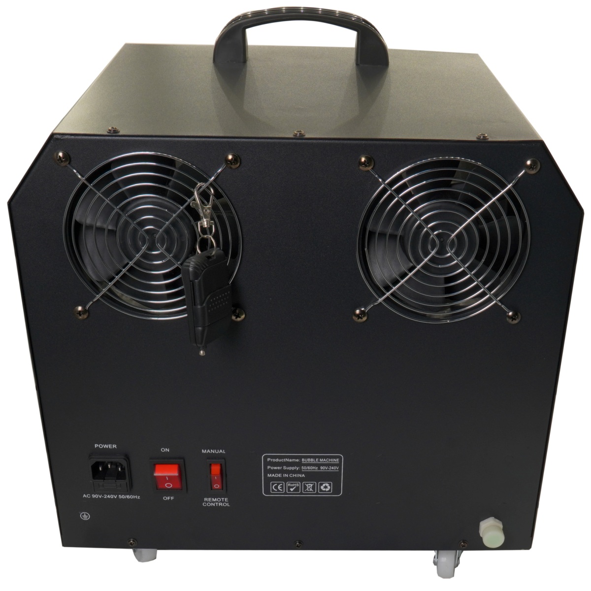 GOLDEN CENTURY B02 MACCHINA DELLE BOLLE DOPPIA 300W CONTROLLO MANUALE E TELECOMANDO