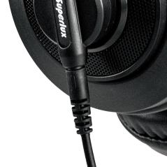 SUPERLUX HD668B MKII CUFFIA DA STUDIO SEMIAPERTA DINAMICA DRIVER 50MM AL NEODIMIO NERA