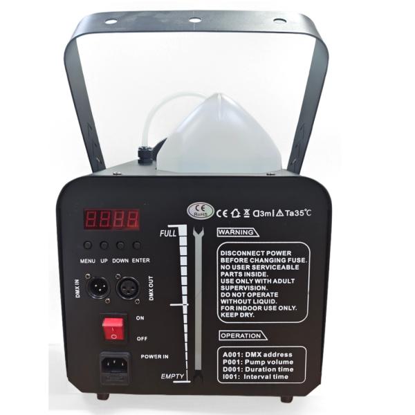 GOLDEN CENTURY S1500 DMX MACCHINA DELLA NEVE 1500 WATT DMX + CONTROLLO REMOTO