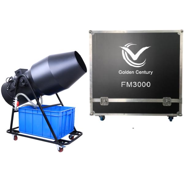 GOLDEN CENTURY FM3000 FOAM MACHINE CANNONE MACCHINA SCHIUMA PARTY CON CARRELLO E FLIGHT CASE