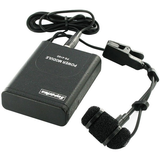 SUPERLUX PRA383DXLR MICROFONO A CLIP PER STRUMENTI A FIATO CON USCITA XLR