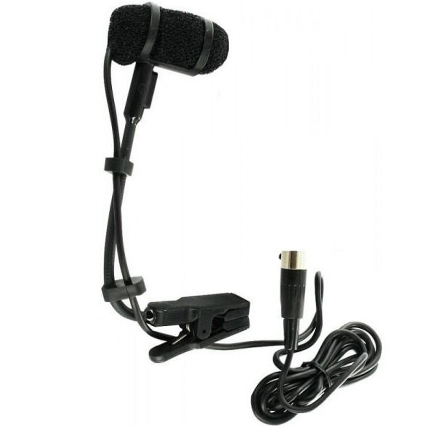 SUPERLUX PRA383TQG MICROFONO A COLLO D'OCA PER STRUMENTI A FIATO COMPATIBILE CON BODYPACK SHURE TQG 4 POLI