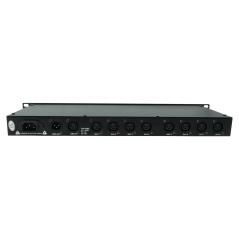 GOLDEN CENTURY DSP8 SPLITTER DMX 8 CANALI INGRESSI E USCITE XLR 3 PIN