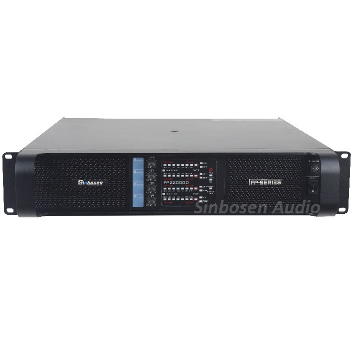 SINBOSEN FP22000Q AMPLIFICATORE DI POTENZA PROFESSIONALE 30000 WATT 4 CANALI
