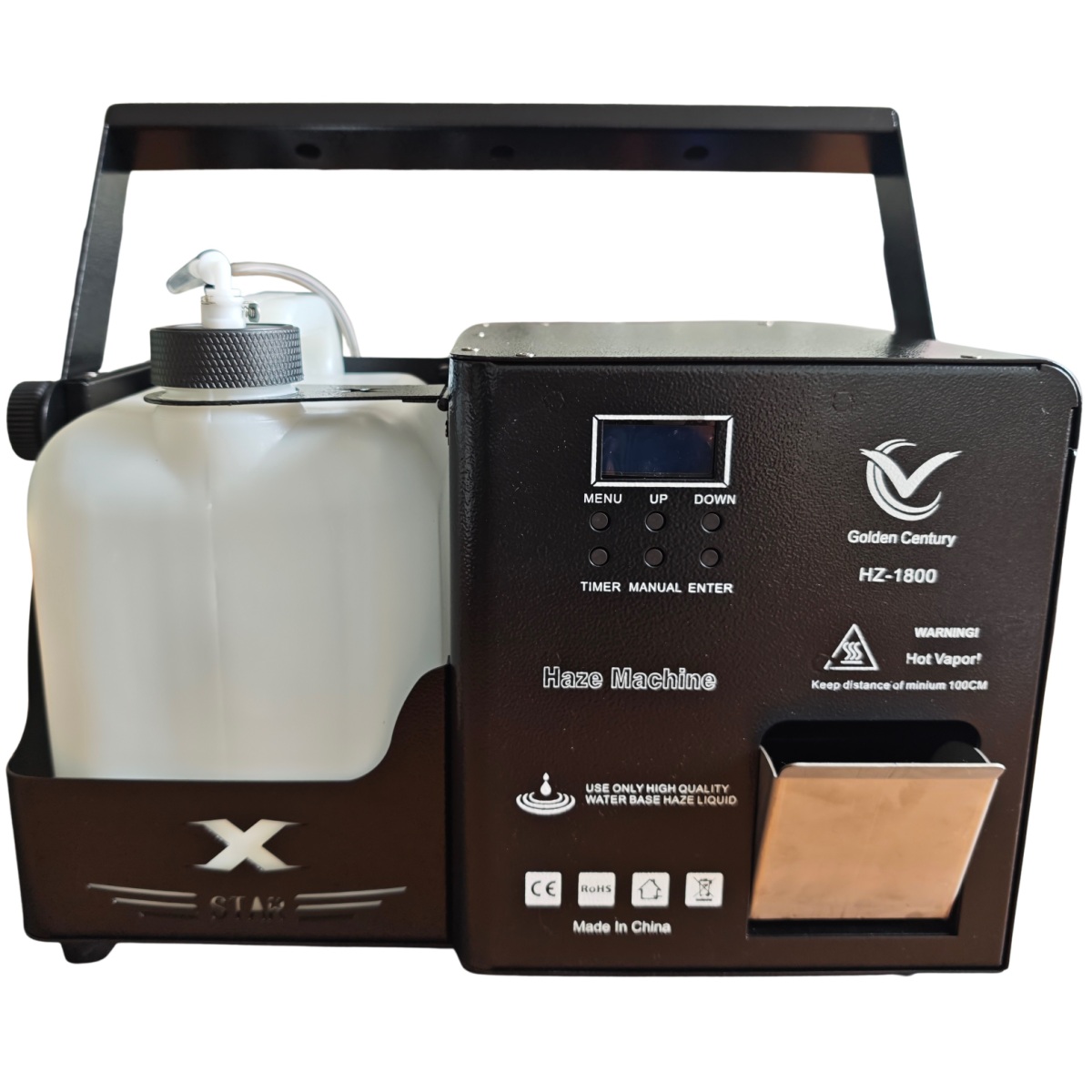 GOLDEN CENTURY HZ-1800 HAZE MACHINE MACCHINA DELLA NEBBIA HAZER 1800 WATT DMX TELECOMANDO