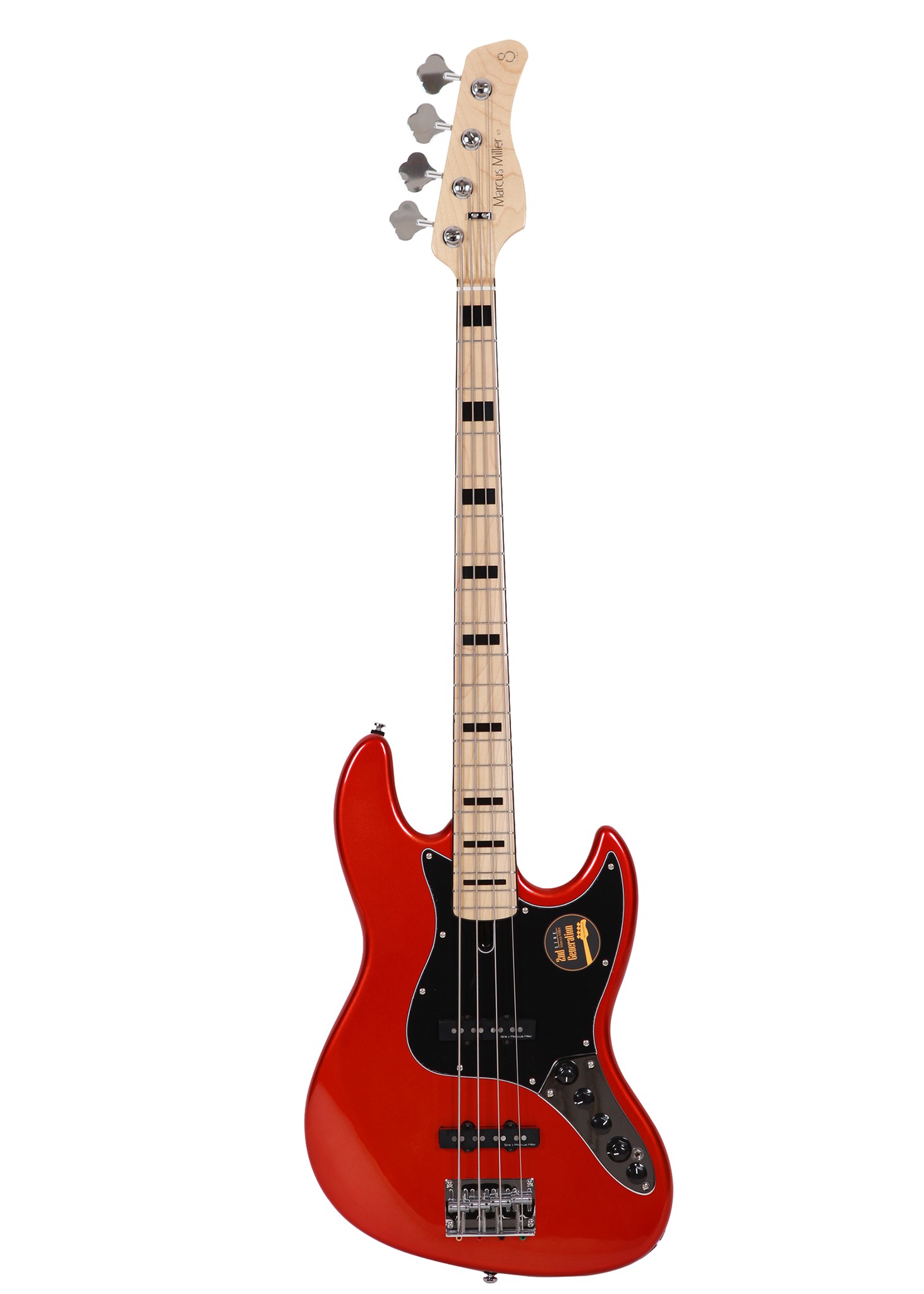 MARCUS MILLER V7 VINTAGE ALDER-4 (2ND GEN) BMR BRIGHT METALLIC RED