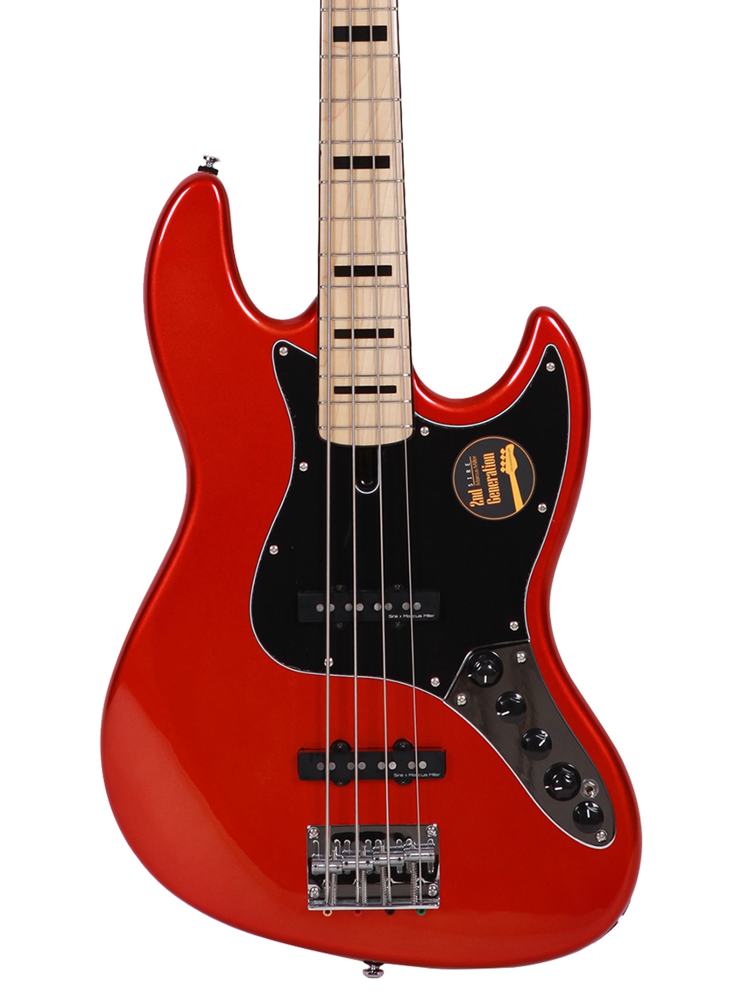 MARCUS MILLER V7 VINTAGE ALDER-4 (2ND GEN) BMR BRIGHT METALLIC RED