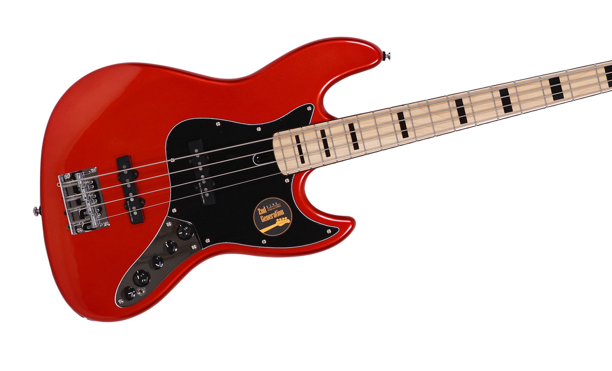 MARCUS MILLER V7 VINTAGE ALDER-4 (2ND GEN) BMR BRIGHT METALLIC RED