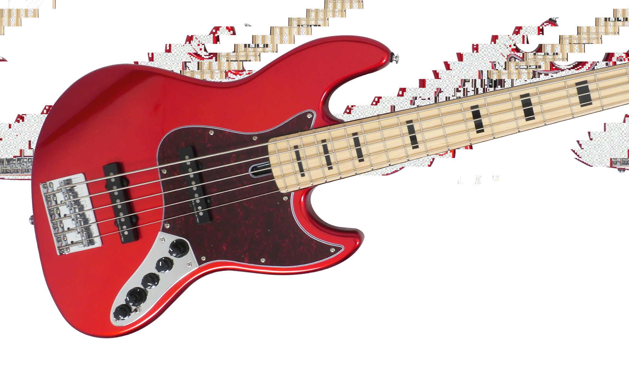 MARCUS MILLER V7 VINTAGE SWAMP ASH-5 (2ND GEN) BMR BRIGHT METALLIC RED