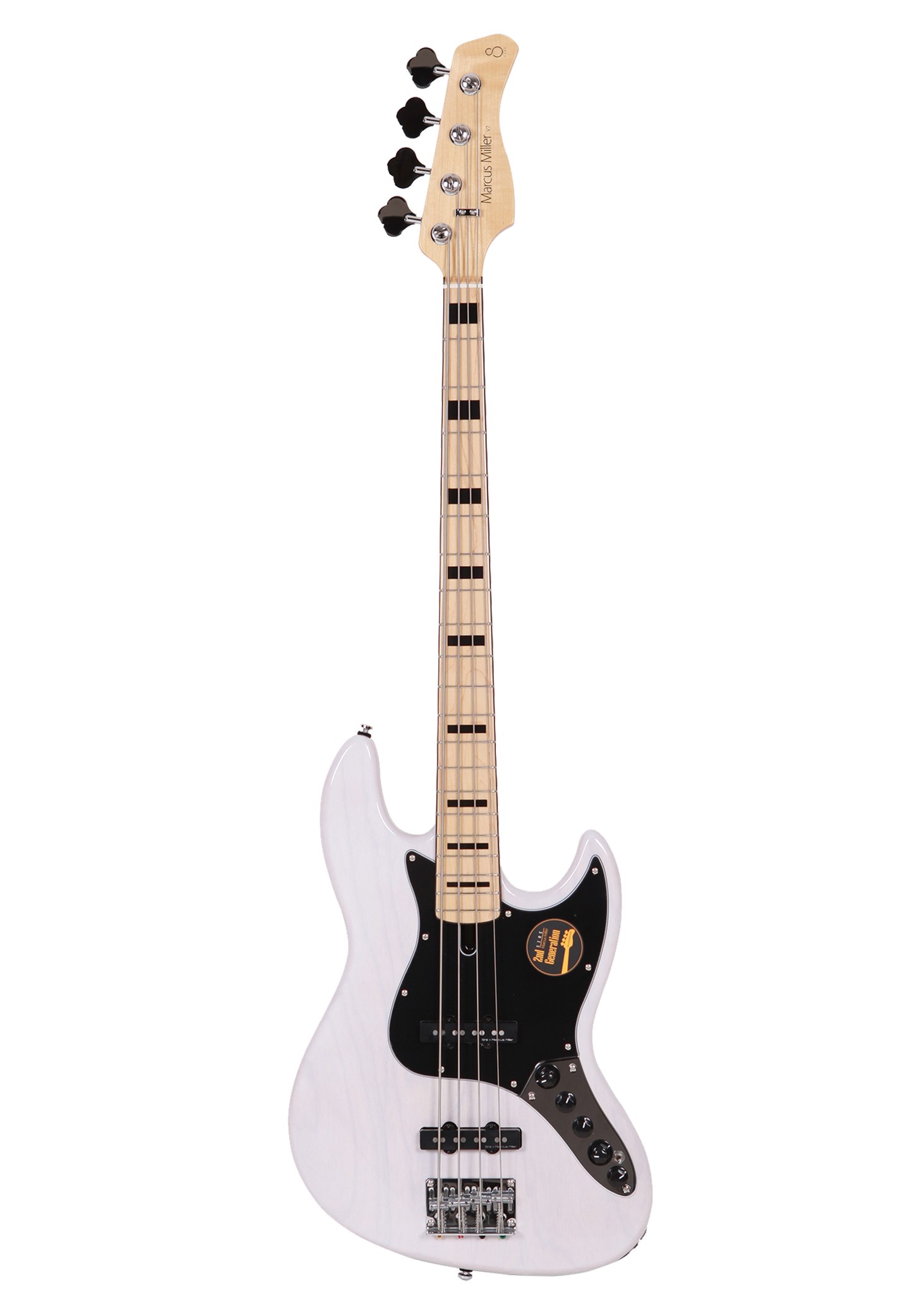 MARCUS MILLER V7 VINTAGE SWAMP ASH-4 (2ND GEN) WB WHITE BLONDE
