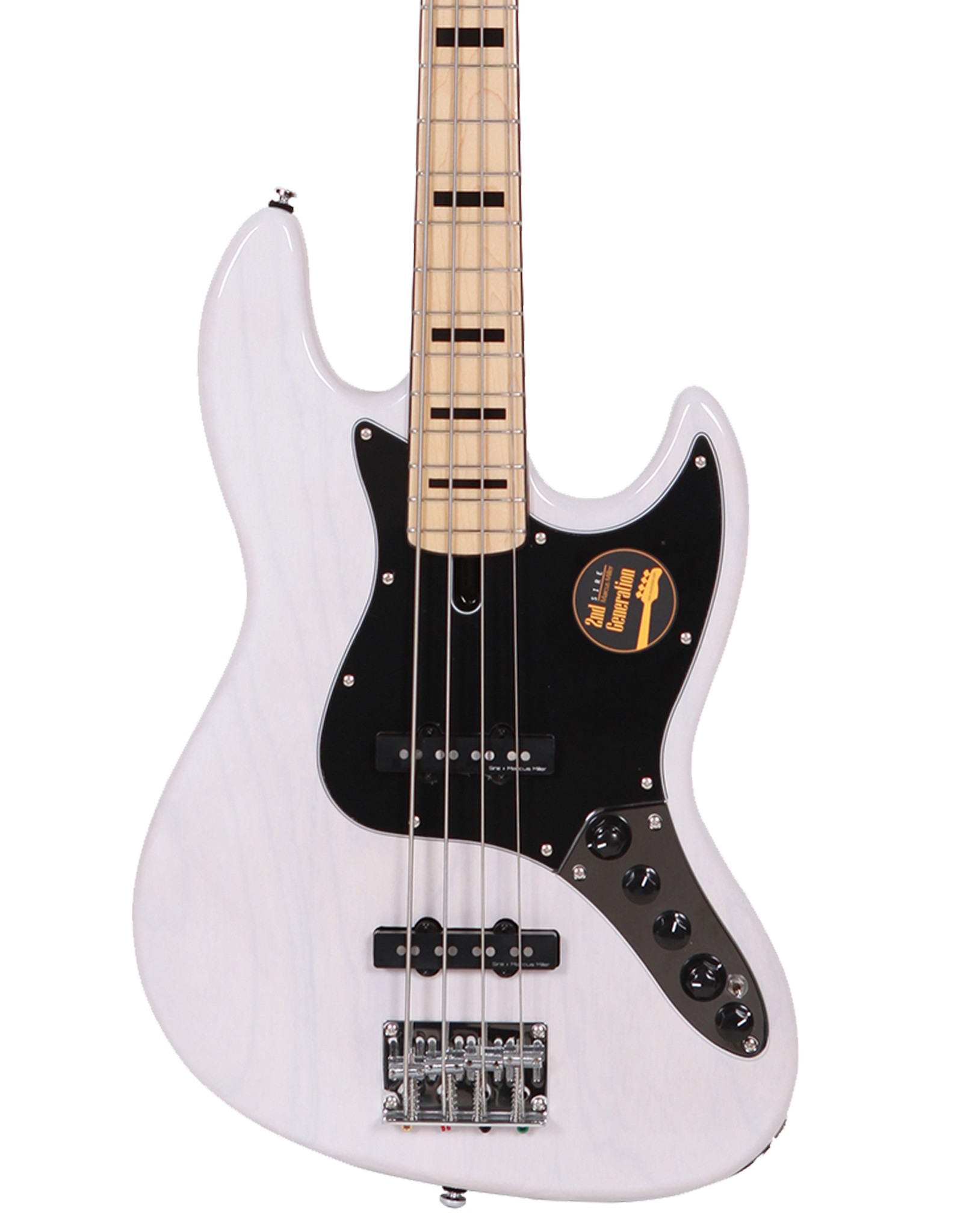 MARCUS MILLER V7 VINTAGE SWAMP ASH-4 (2ND GEN) WB WHITE BLONDE