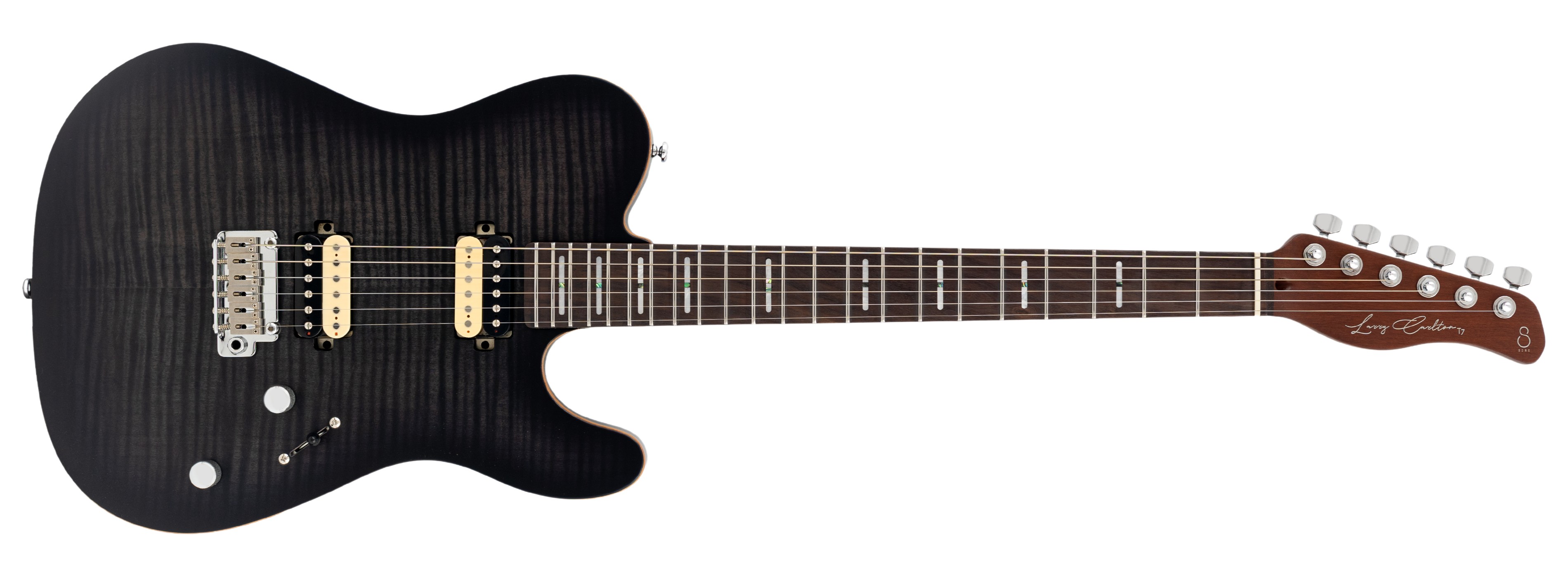 SIRE GUITARS T7 FM NEW GEN TBK (ROASTED) TRANS BLACK