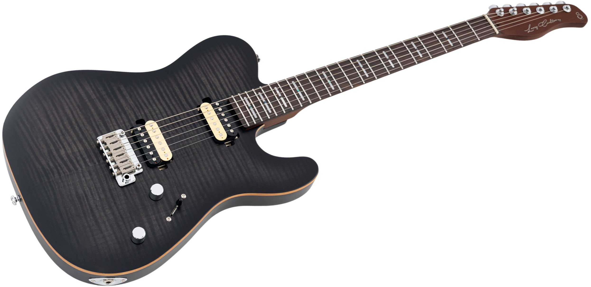SIRE GUITARS T7 FM NEW GEN TBK (ROASTED) TRANS BLACK