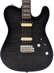 SIRE GUITARS T7 FM NEW GEN TBK (ROASTED) TRANS BLACK