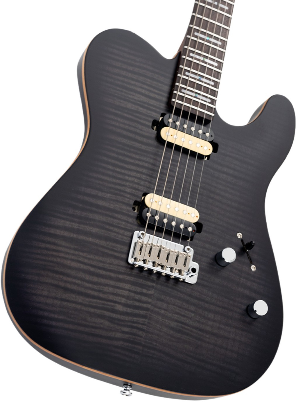 SIRE GUITARS T7 FM NEW GEN TBK (ROASTED) TRANS BLACK