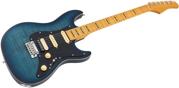 SIRE GUITARS S7 FM NEW GEN TBL (M) TRANS BLUE