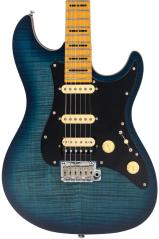 SIRE GUITARS S7 FM NEW GEN TBL (M) TRANS BLUE