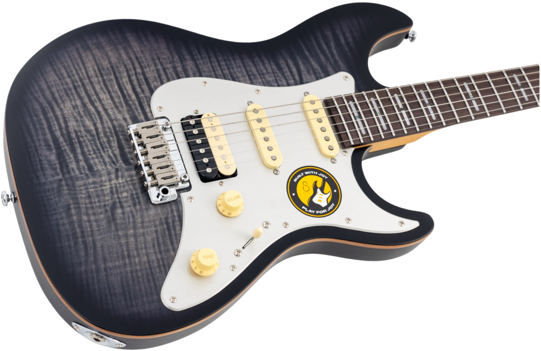 SIRE GUITARS S7 FM NEW GEN TBK (ROASTED) TRANS BLACK