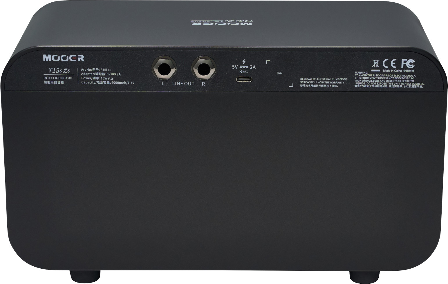 MOOER F15I LI PHANTOM BLACK