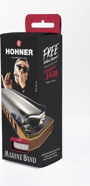 HOHNER MARINE BAND 1896 E HARMONIC MINOR NEW