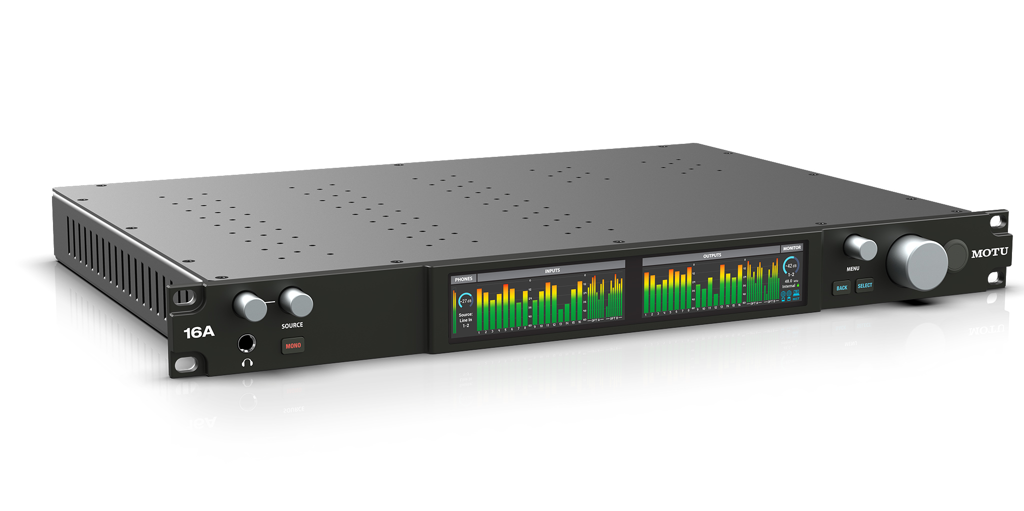 MOTU INTERFACE AVB 16A 2025 (THUNDERBOLT 4/USB-C/AVB)