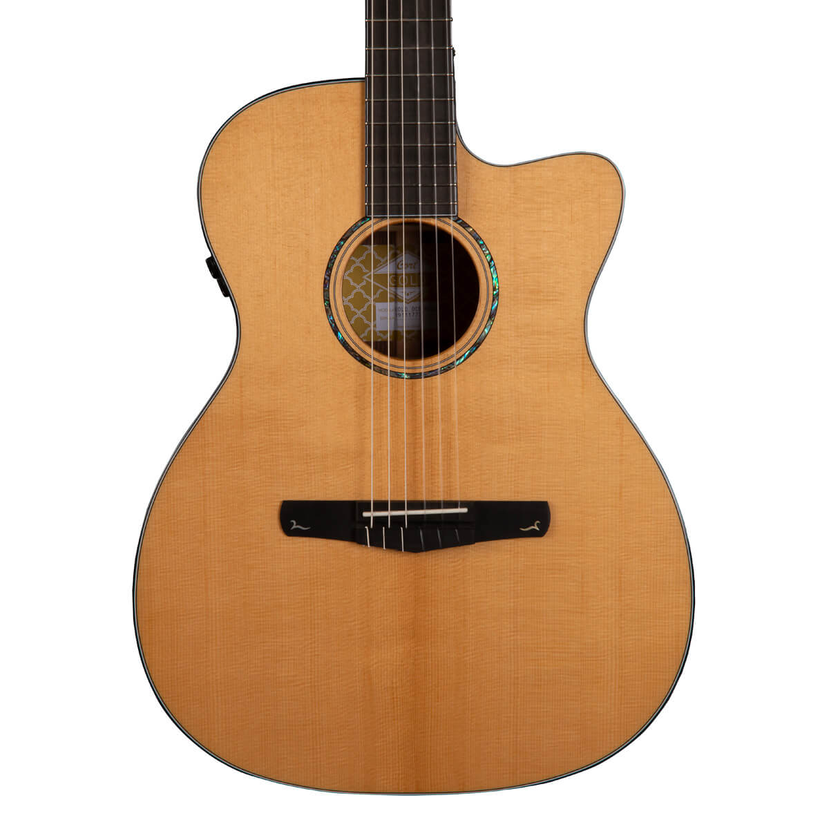 CORT GOLD-OC8 NYLON NAT W/CASE