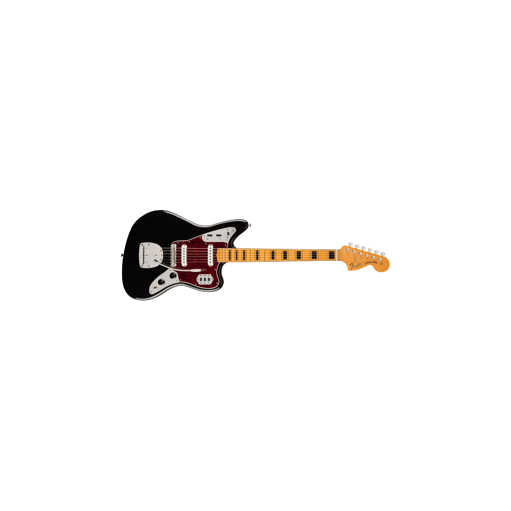 Fender Vintera II '70s Jaguar, Maple Fingerboard, Black