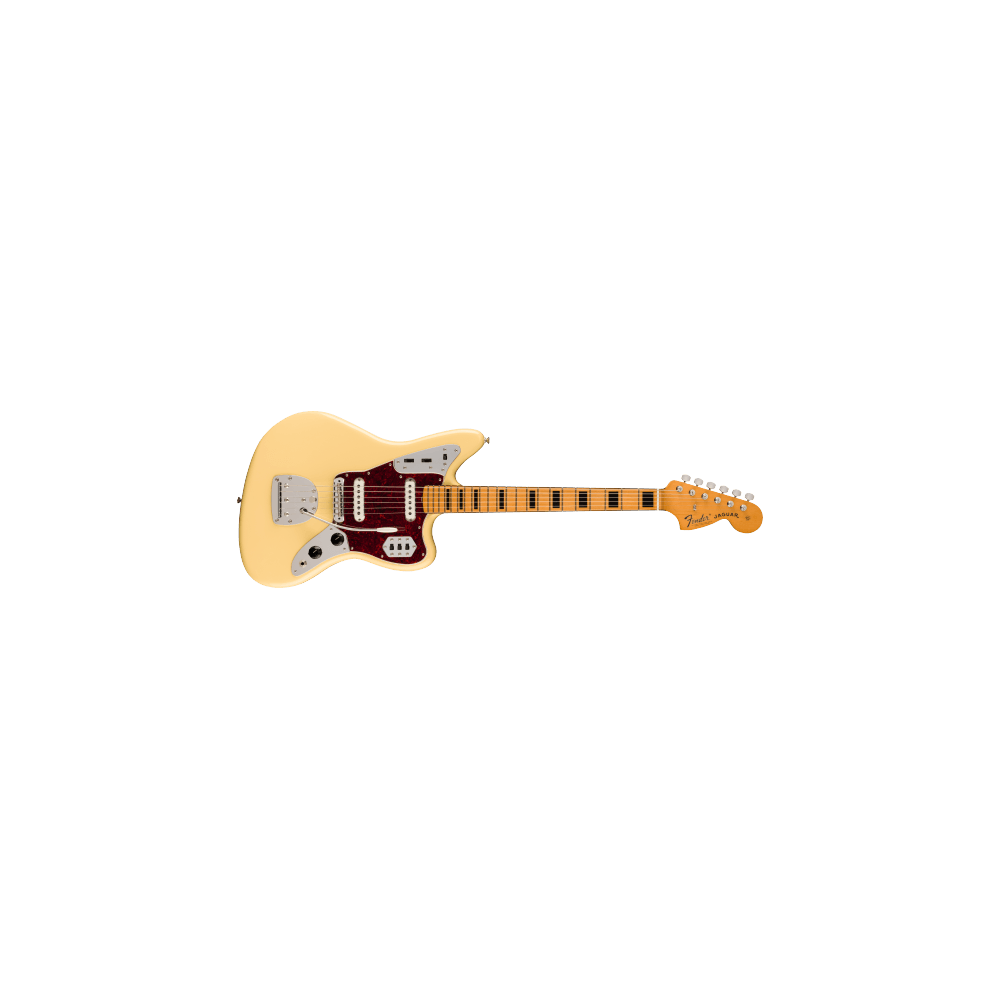 Fender Vintera II '70s Jaguar, Maple Fingerboard, Vintage White
