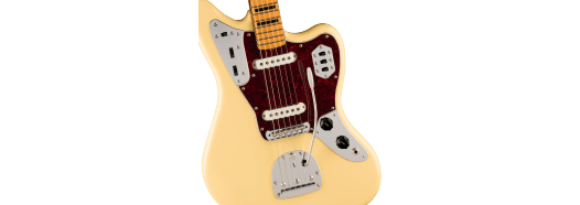 Fender Vintera® II '70s Jaguar®, Maple Fingerboard, Vintage White