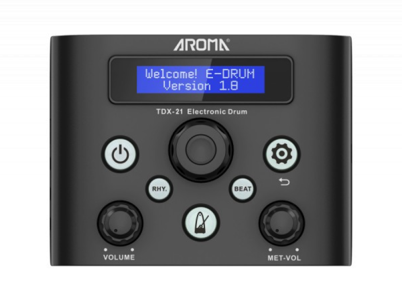 AROMA TDX-21 BATTERIA ELETTRONICA 5 PEZZI CON MODULO SONORO E RACK DI MONTAGGIO