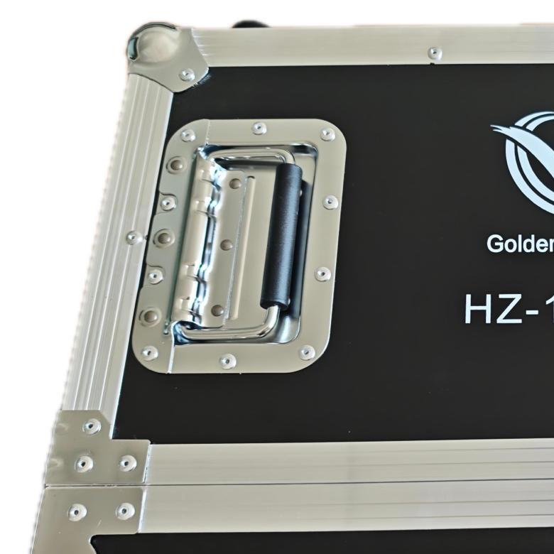 GOLDEN CENTURY HZ-1200 HAZE MACHINE MACCHINA DELLA NEBBIA HAZER 1200 WATT DMX IN FLIGHTCASE E TELECOMANDO