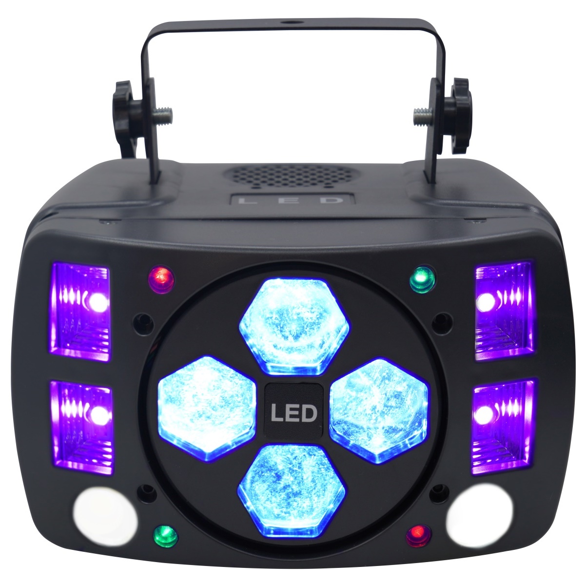 GOLDEN CENTURY LE06N3 EFFETTO LUCE A LED 4IN1 BEE EYES STROBO UV E LASER