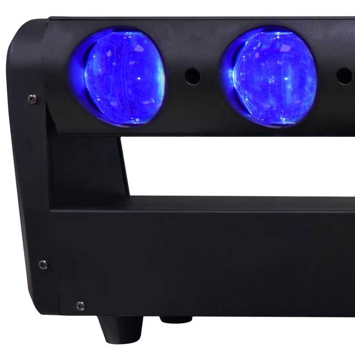 GOLDEN CENTURY MH1040 BARRA MOTORIZZATA 10 LED DA 40W RGBW IN BUNDLE 4 IN 1 FLIGHT CASE