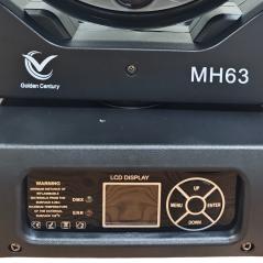 GOLDEN CENTURY MH63 TESTA MOBILE BEE EYES 19 X 15W RGBW IN BUNDLE 2 IN 1 FLIGHT CASE