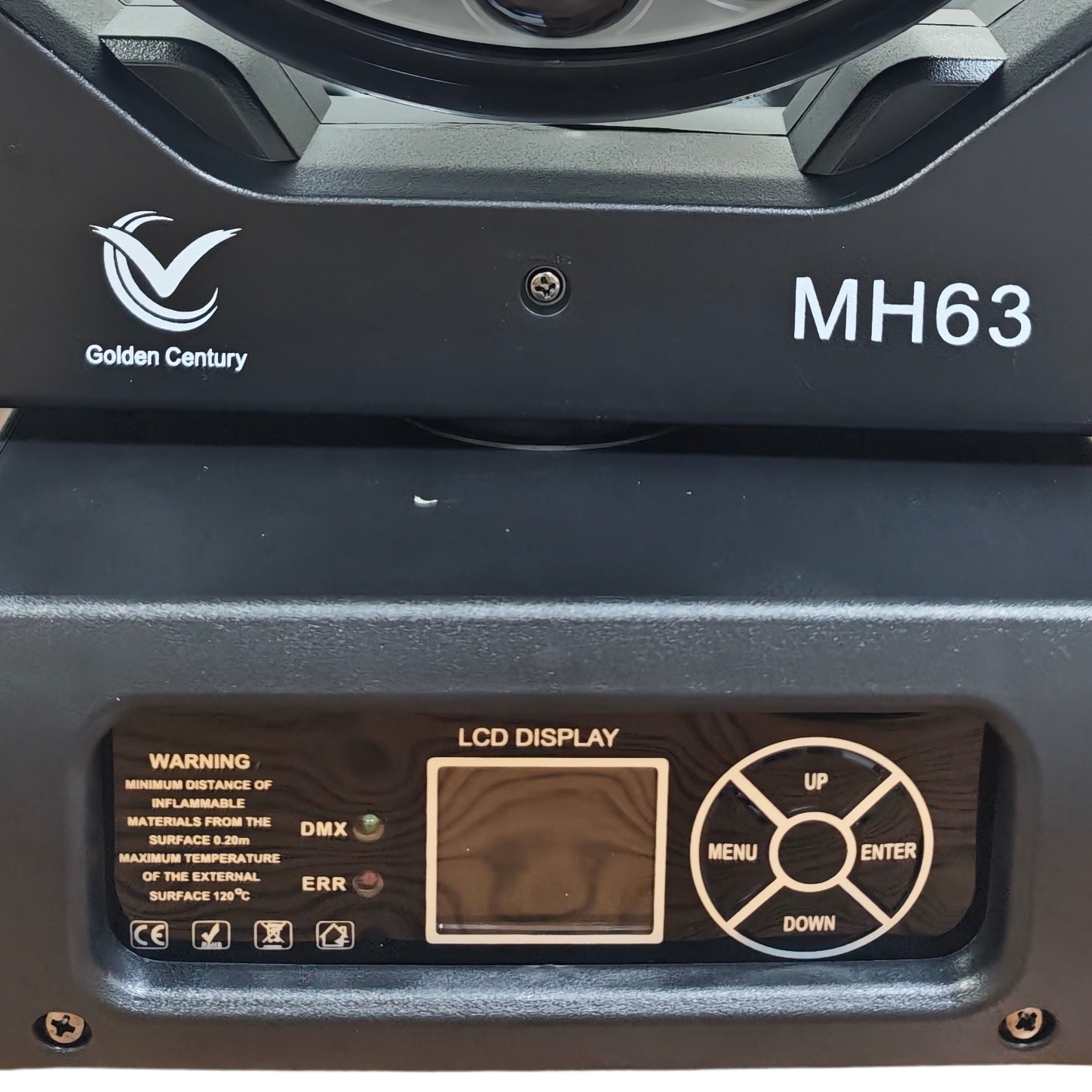 GOLDEN CENTURY MH63 TESTA MOBILE BEE EYES 19 X 15W RGBW IN BUNDLE 2 IN 1 FLIGHT CASE