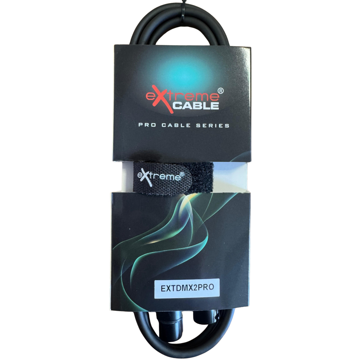 EXTREME CAVO DMX PROFESSIONALE 110OHM CONNETTORI ALTA QUALITA XLR 3 POLI 2 METRI