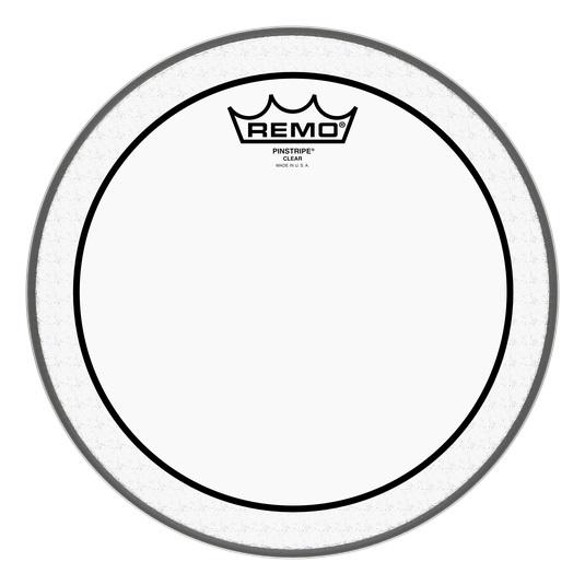 REMO PS-0312-00 PINSTRIPE CLEAR 12" PELLE BATTENTE TRASPARENTE PER TOM 12"