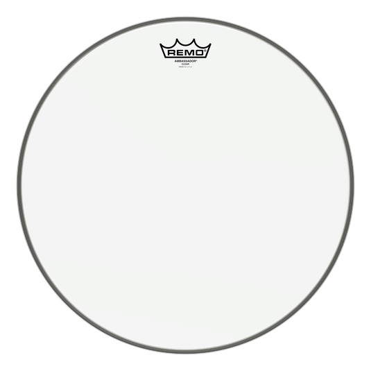 REMO BA-0316-00 AMBASSADOR CLEAR 16″ PELLE RISONANTE TRASPARENTE PER TOM 16″
