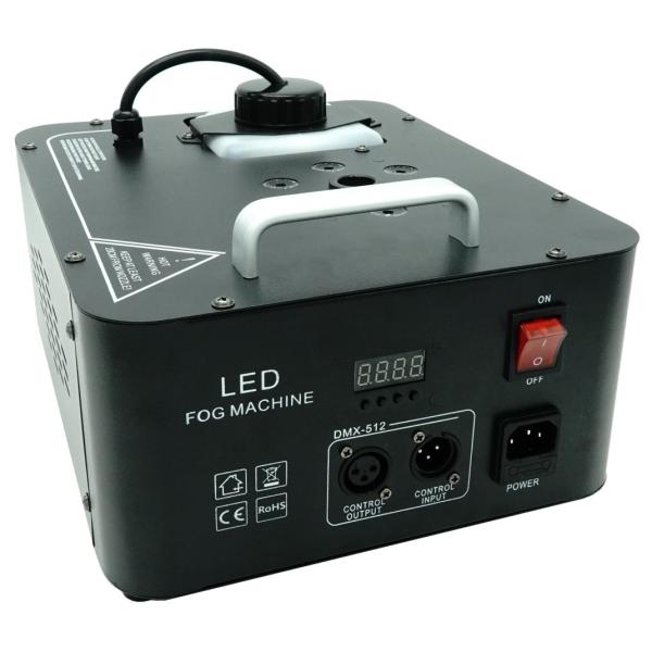 GOLDEN CENTURY F1200LQ-6 MACCHINA DEL FUMO 1200 WATT DMX 6 LED RGB 3 WATT GETTO VERTICALE TIPO GEYSER CO2